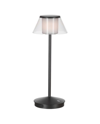 ***OFER/DES*** K5 * FAROL NEGRO EXTERIOR PORTATIL LED IP54 3000K